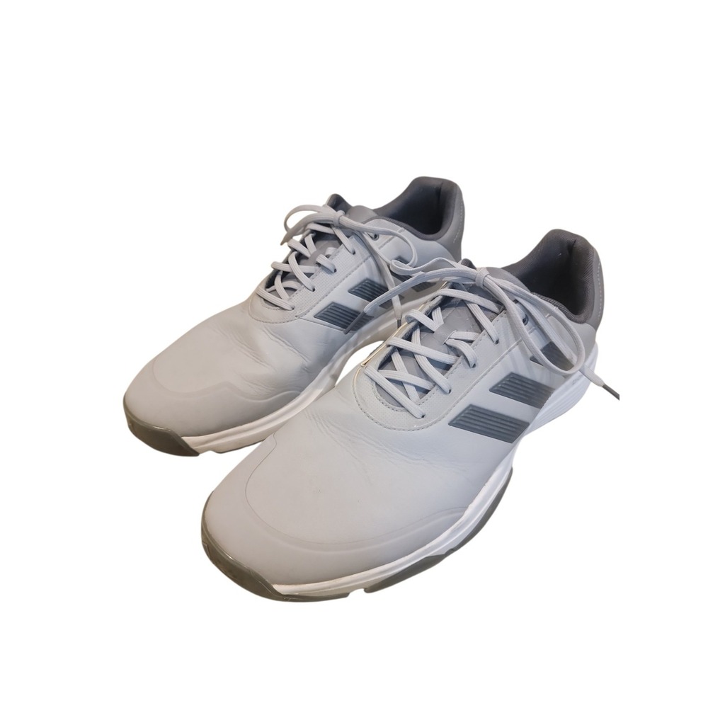 Adidas Adipower Bounce Mens Soft Cleat Golf  Shoes F33577 Size 11.5 Gray EUC